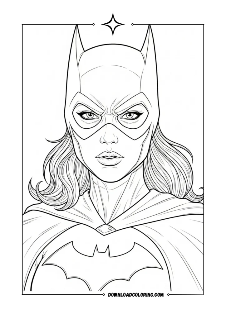 Classic Batgirl Portrait