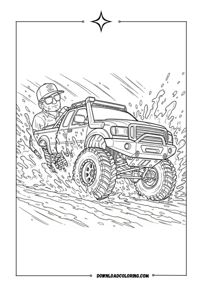 Mud Bogging Truck