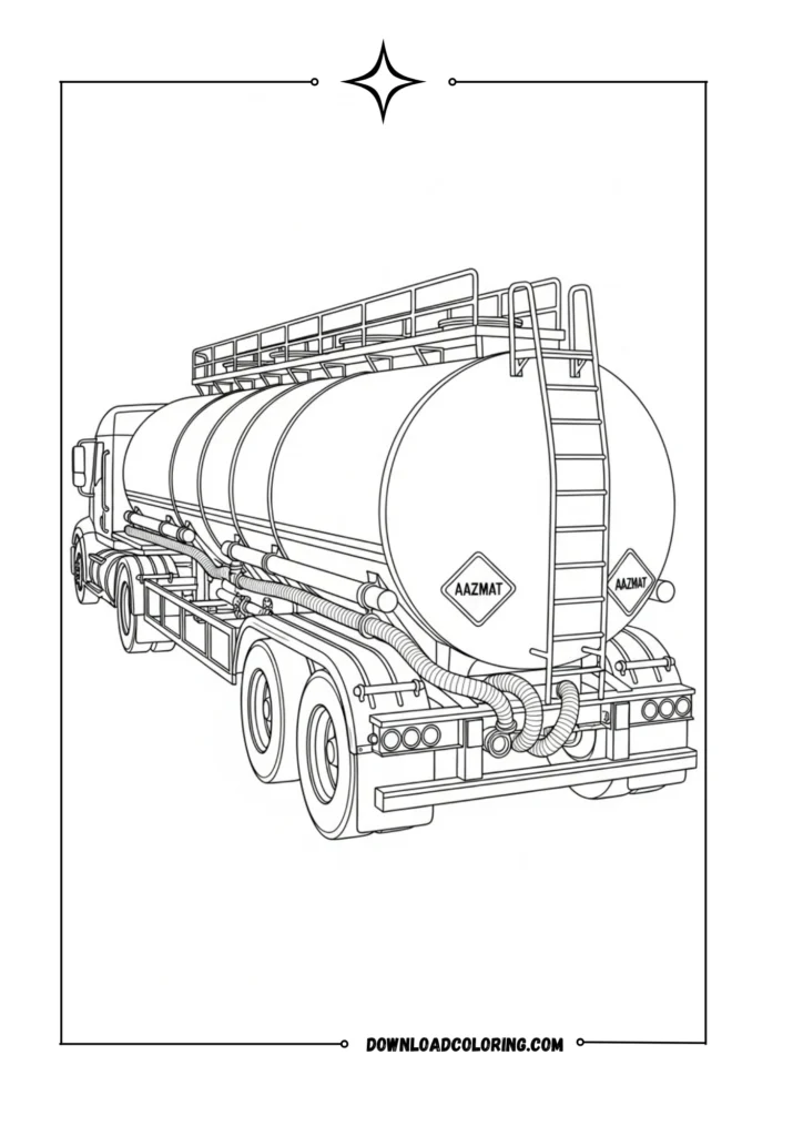 Tank Trailer Truck